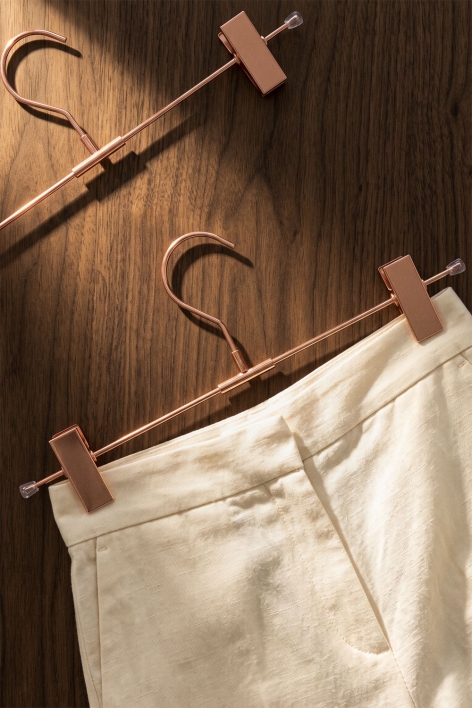 Pack of 6 steel clip hangers Gärde