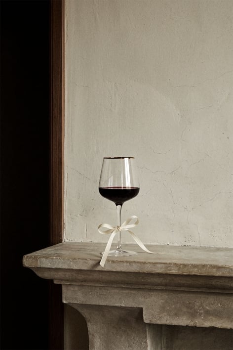 Red wine glass set of 4, 40 cl, Olaya glass