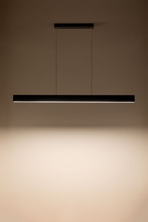 Astley 120 cm Linear LED Pendant Ceiling Lamp in Aluminum