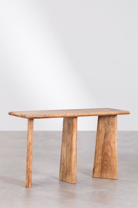 Ambyl acacia wood hallway console table