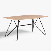 MDF Rectangular Dining Table (150 x 90 cm) Allex, thumbnail image 654721