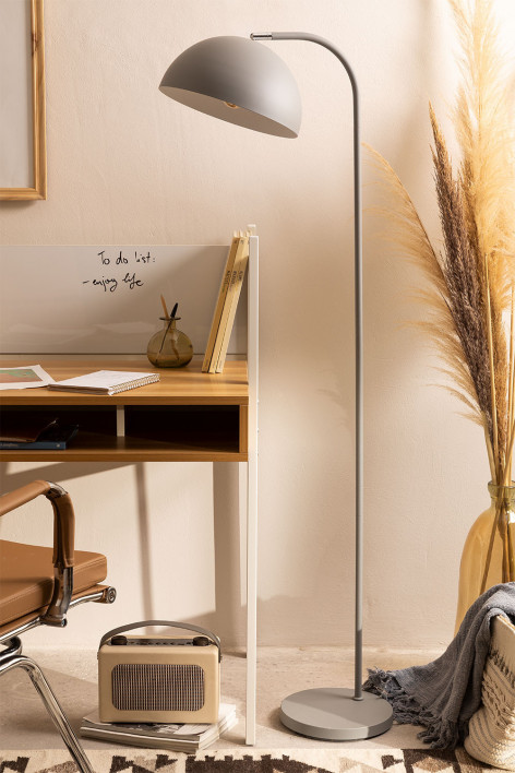 Nura aluminum floor lamp