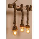 Wooden-Rope Pendant Lamp Savy, thumbnail image 3