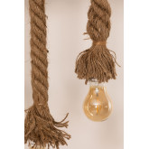 Wooden-Rope Pendant Lamp Savy, thumbnail image 5