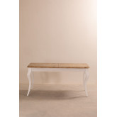 Extendable Wood Dining Table (160-190x80 cm) Grayse, thumbnail image 1