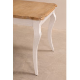 Extendable Wood Dining Table (160-190x80 cm) Grayse, thumbnail image 5