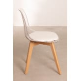 Transparent Nordic Dining Chair, thumbnail image 4