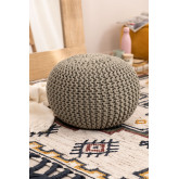 Knitted Round Pouffe Greicy, thumbnail image 1