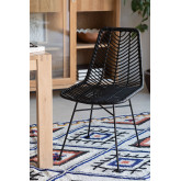 Synthetic Rattan Dining Chair Gouda Colors, thumbnail image 1