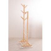 Wooden Coat Stand on casters Mitta Kids, thumbnail image 3
