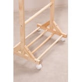 Wooden Coat Stand on casters Mitta Kids, thumbnail image 4