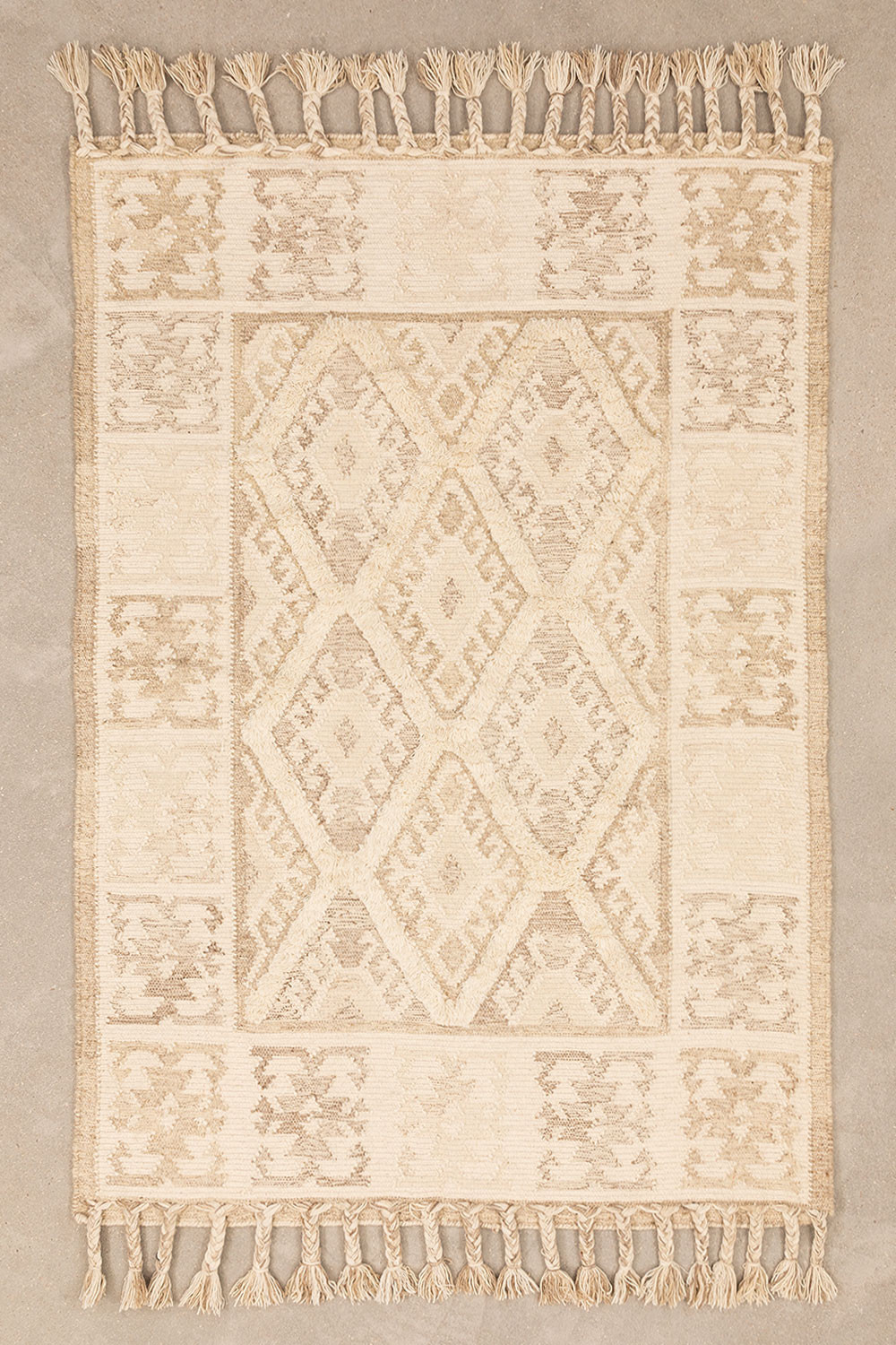 Wool and Cotton Rug (205x140 cm) Takora SKLUM