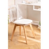 Transparent Nordic Dining Chair, thumbnail image 1