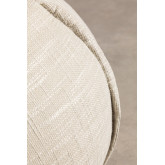 Round pouf in Salma fabric, thumbnail image 4