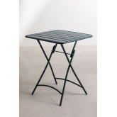 Garden Set  Foldable Table (60 x 60 cm) & 2 Foldable Chairs Janti , thumbnail image 3
