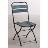 Garden Set  Foldable Table (60 x 60 cm) & 2 Foldable Chairs Janti , thumbnail image 4