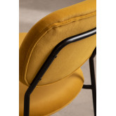 Velvet Upholstered Dining Chair Taris , thumbnail image 5