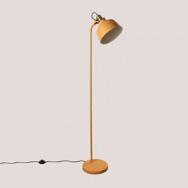 Floor Lamp Louise Mandarin Orange - Sklum