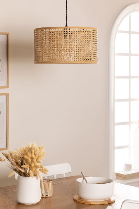 Serri rattan pendant ceiling lamp