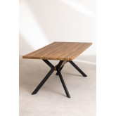 MDF & Metal Rectangular Dining Table  (180 x 90 cm) Kogi, thumbnail image 971494