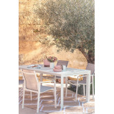 Rectangular Extendable  Aluminum Garden Table (180-240 x 100 cm) Starmi, thumbnail image 1