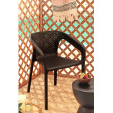 Stackable Outdoor Chair with Armrests Frida, thumbnail image 1