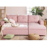 3 Seater Fabric Sofa Bed- Chaise Longue Calvin, thumbnail image 2