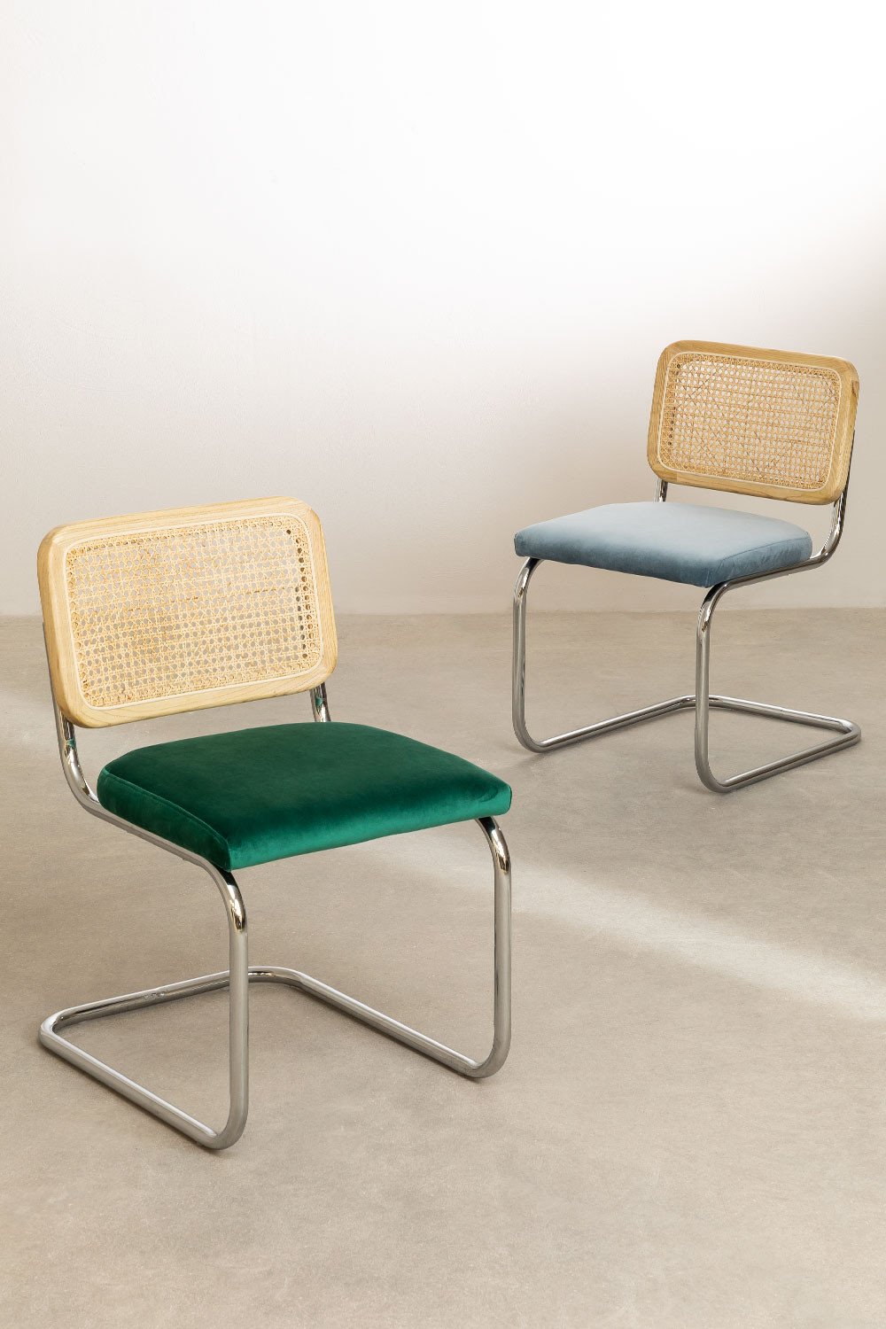 Vintage Tento Velvet Dining Chair SKLUM