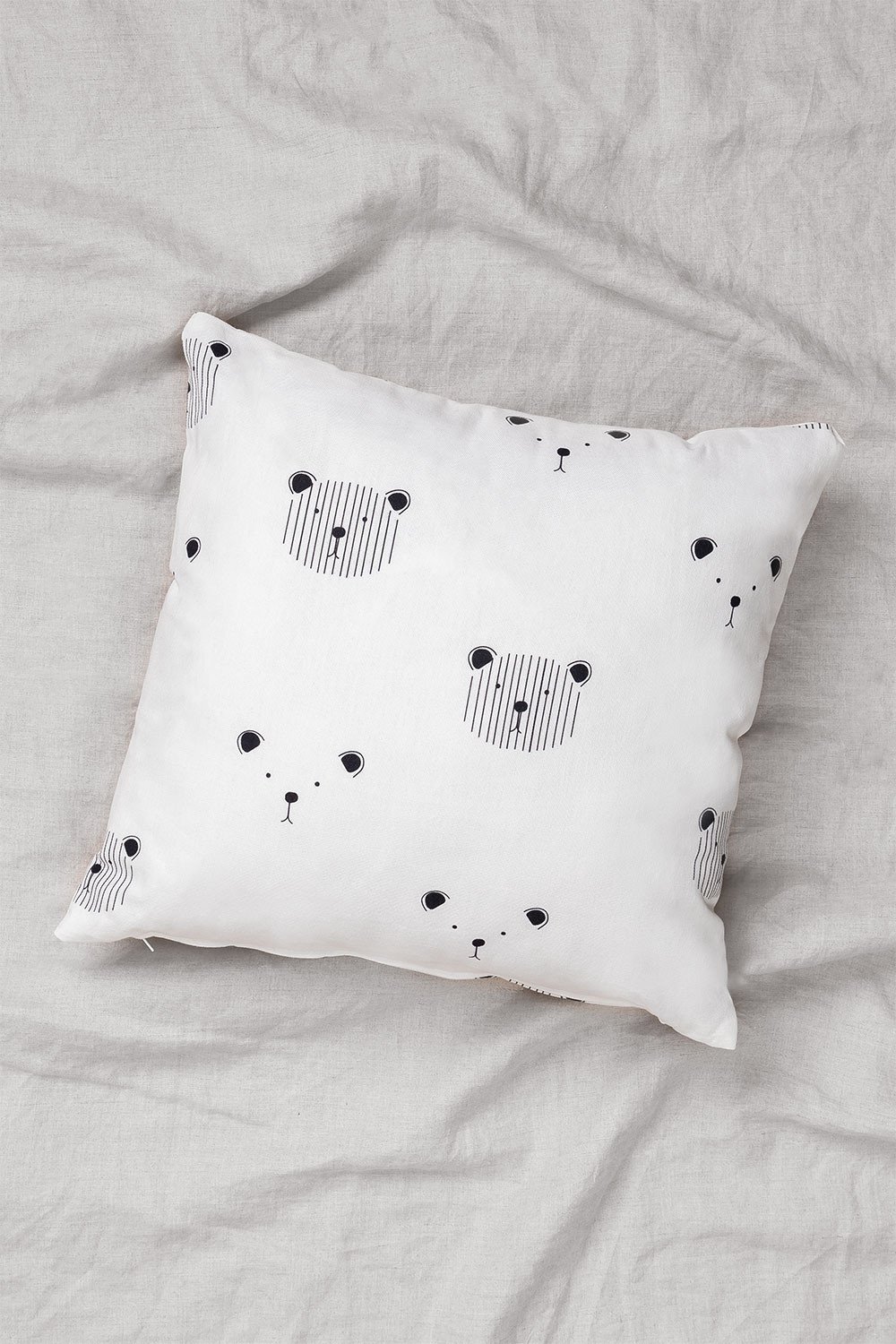 Square Cotton Cushion (43 x 43 cm) Teddy Kids, gallery image 1