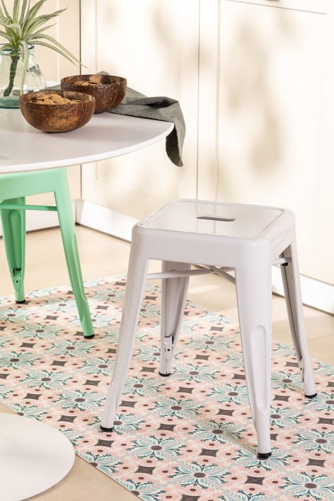 Low Steel Stool LIX