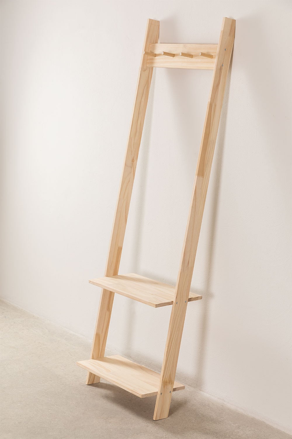 Wooden Floor Coat-Shoe Rack Mako , gallery image 2