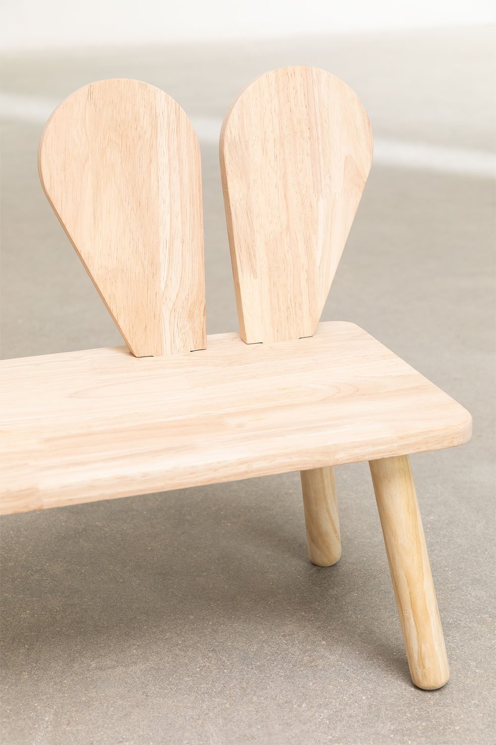 Buny Style Kids pine wood bench, gallery image 5