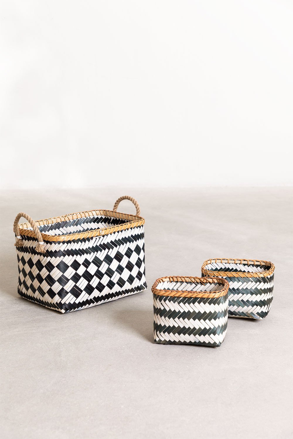 Set of 3 Baskets Thais , gallery image 1