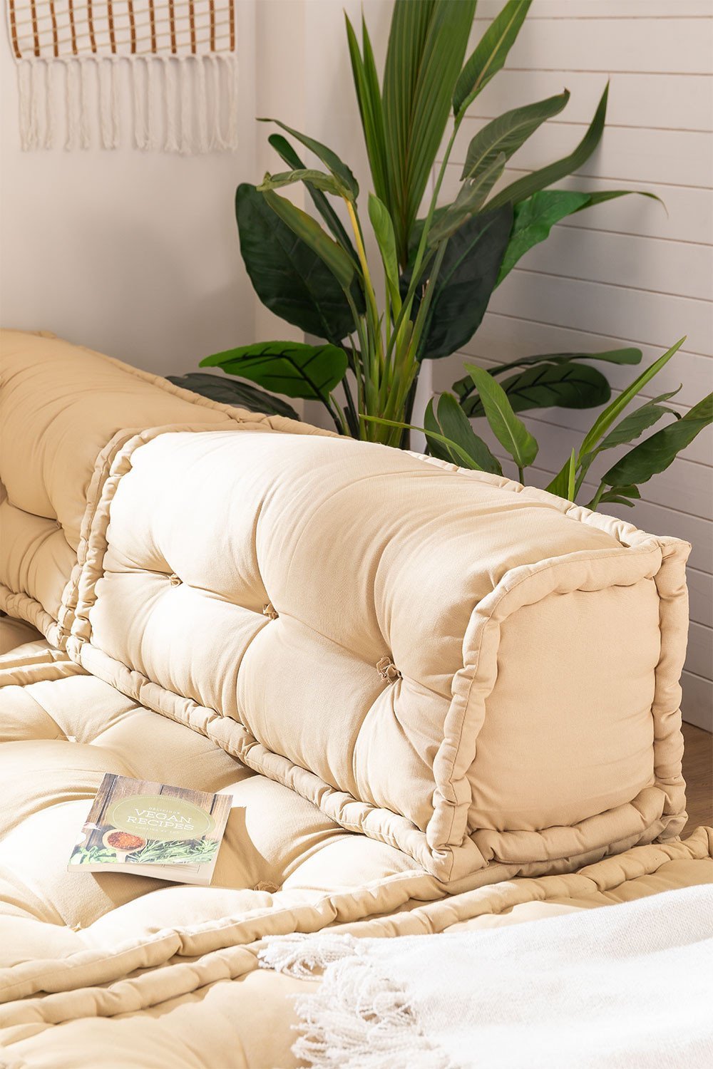 Backrest for Modular Sofa in Cotton Yebel, gallery image 1