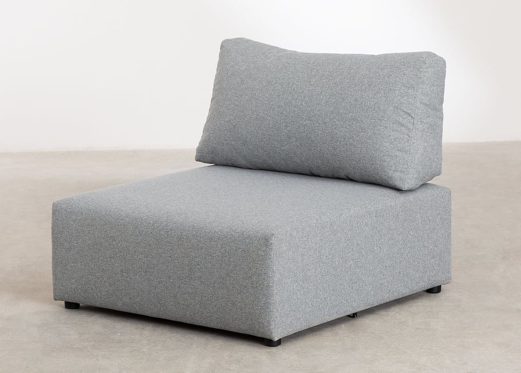 Kata 3 pcs modular corner sofa with Pouffe