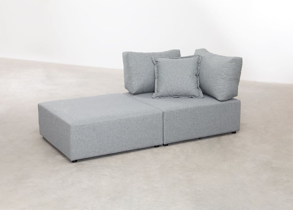Kata modular sofa with pouffe , gallery image 1