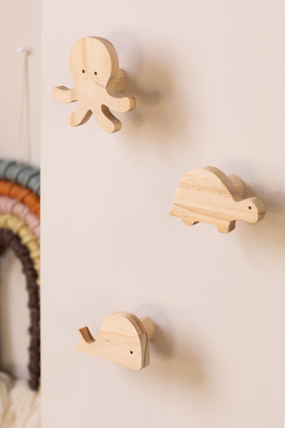 Wooden deals kids hanger