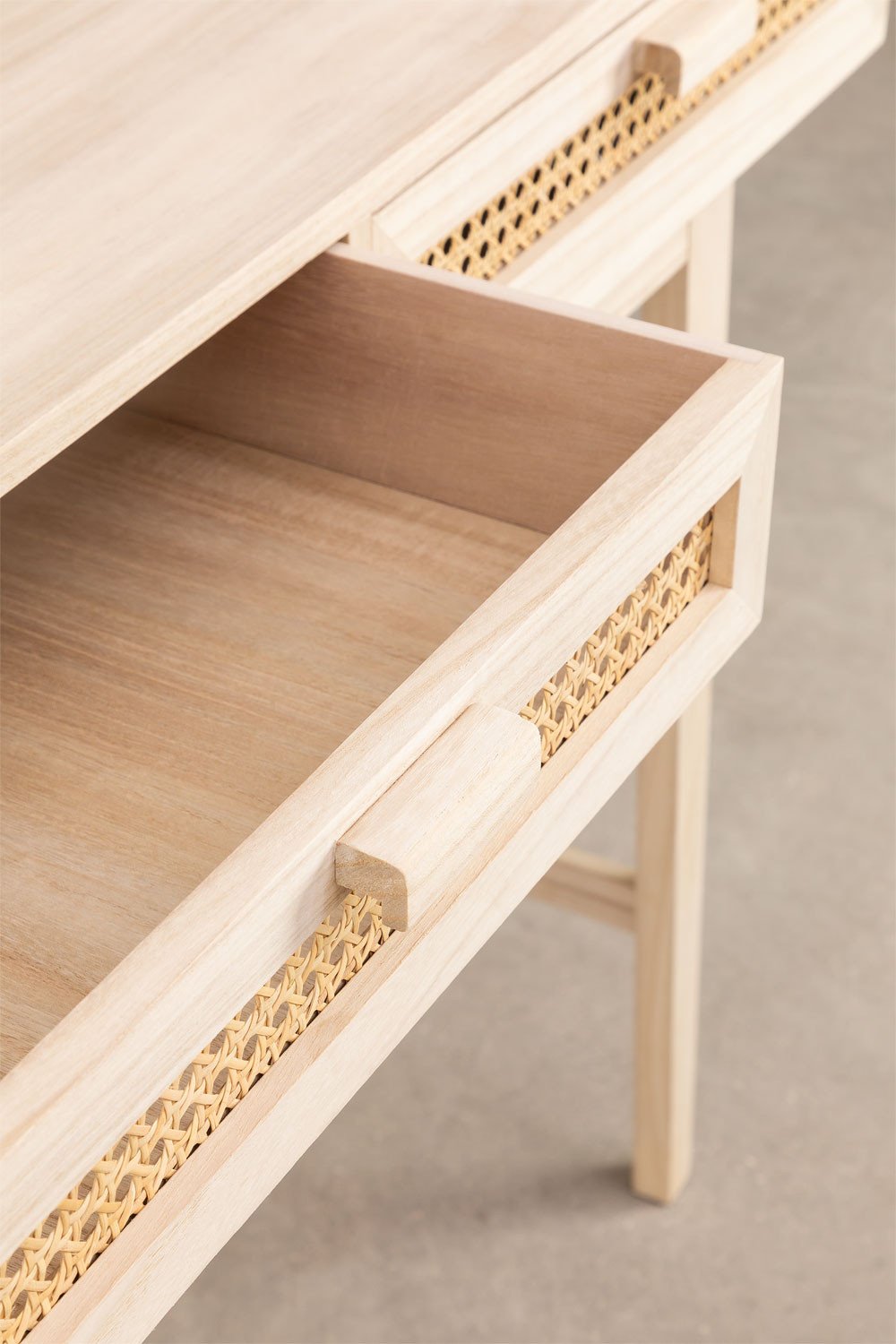 Ralik Design 100x50 cm wooden desk with drawers, gallery image 4