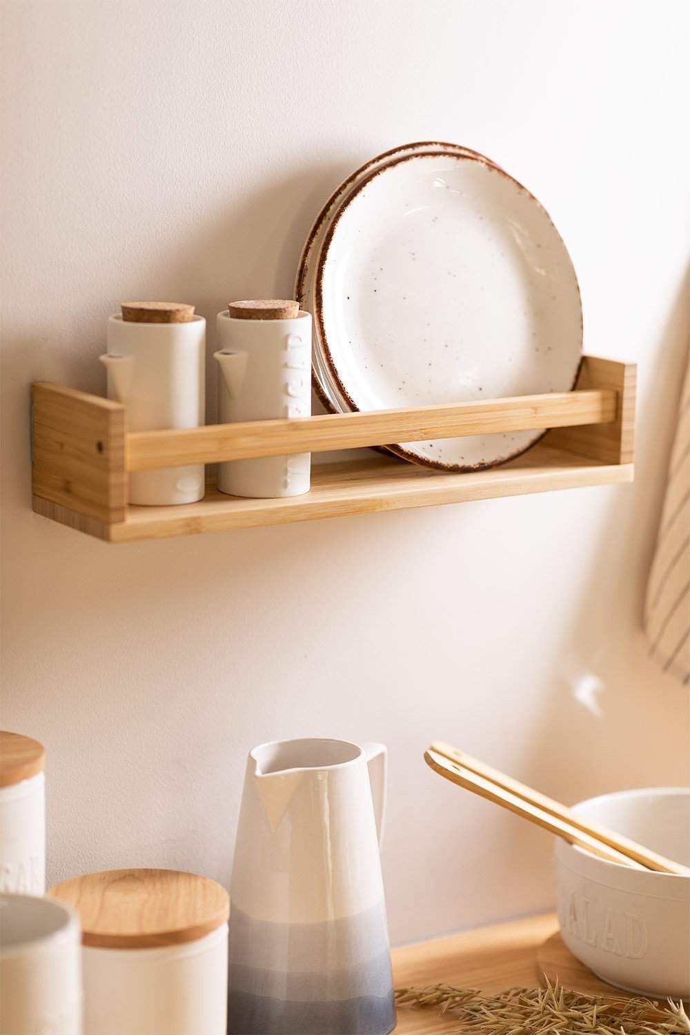 Bamboo Floating  Shelf Tanno , gallery image 4