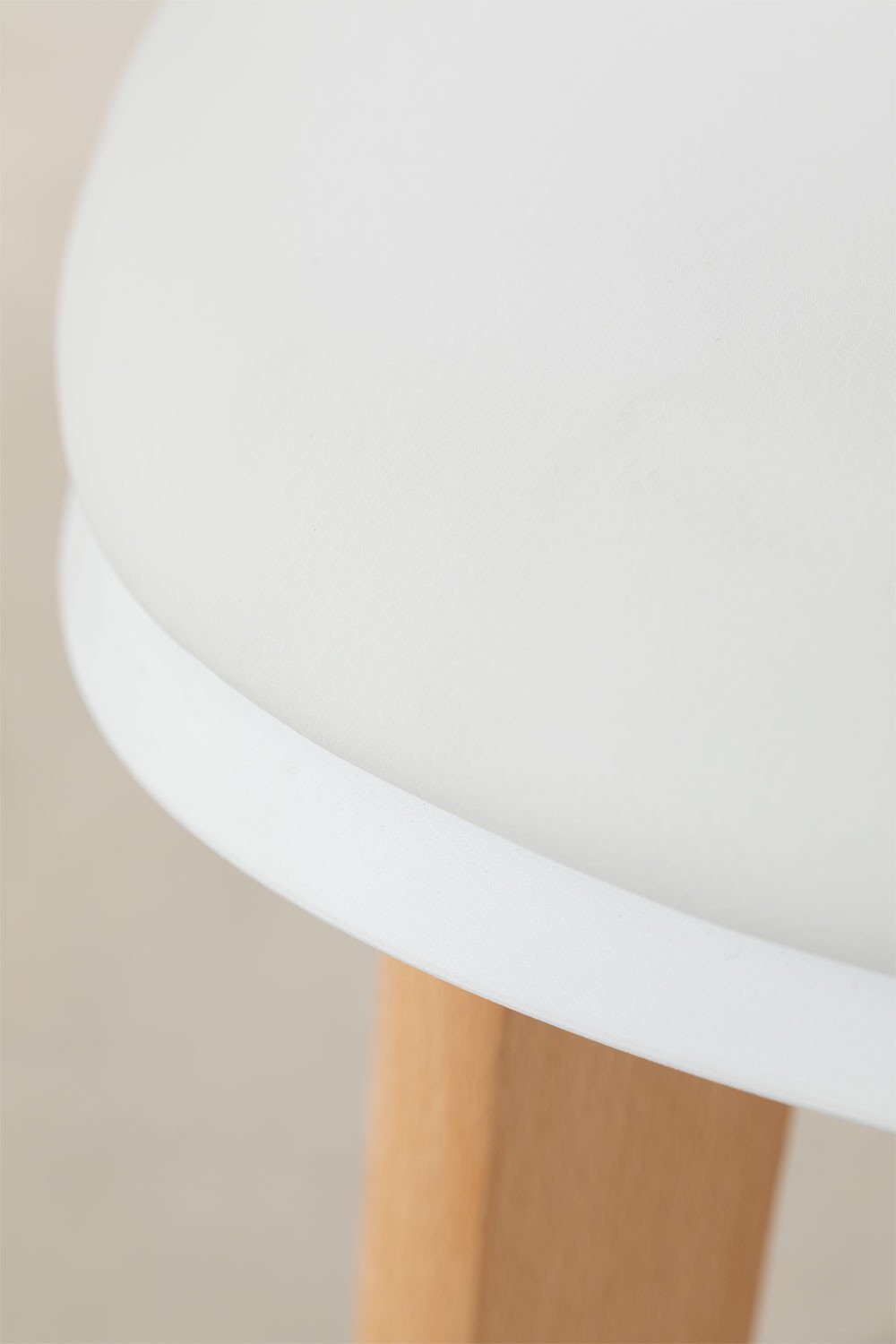 Belyna dining chair in polypropylene and beech wood, gallery image 5