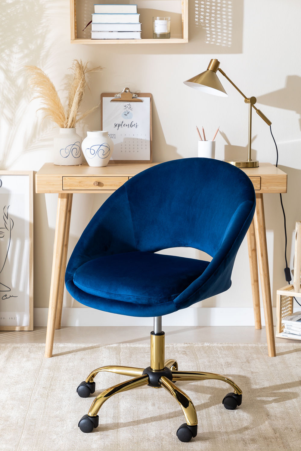 Velvet Office Chair Vilett SKLUM