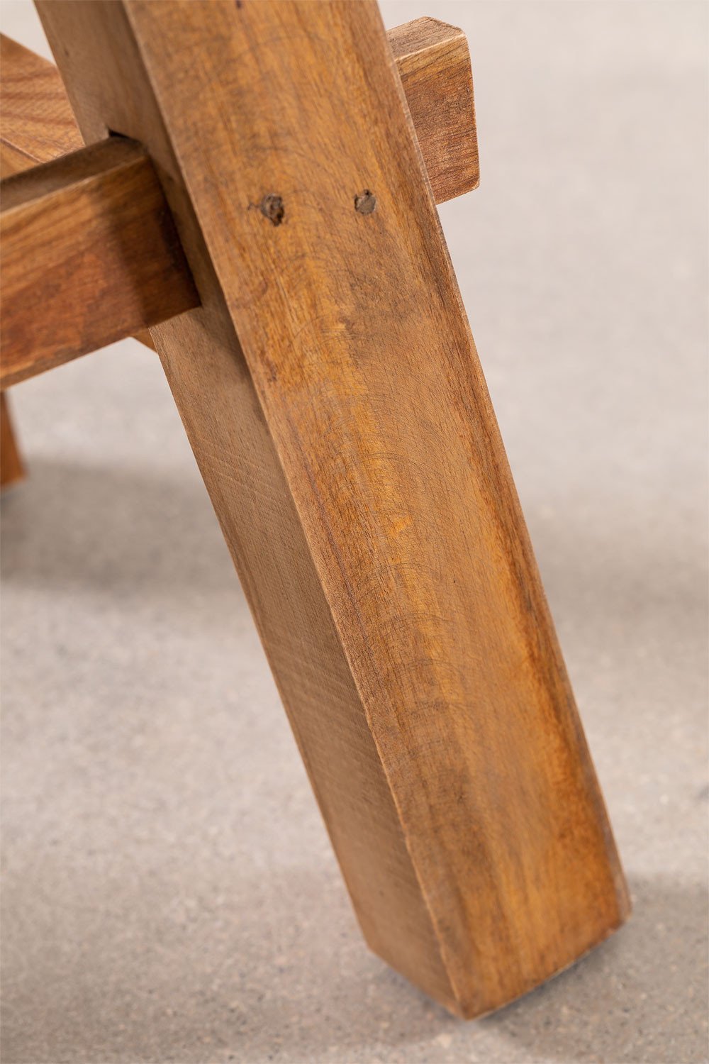 Recycled Wooden Low Stool Roblie, gallery image 6