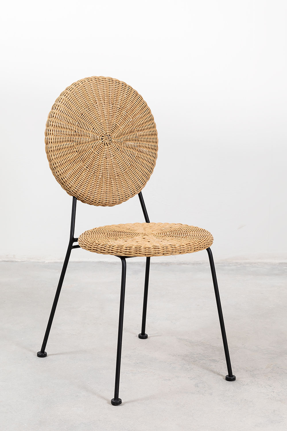 Synthetic Wicker Garden Chair Venno SKLUM