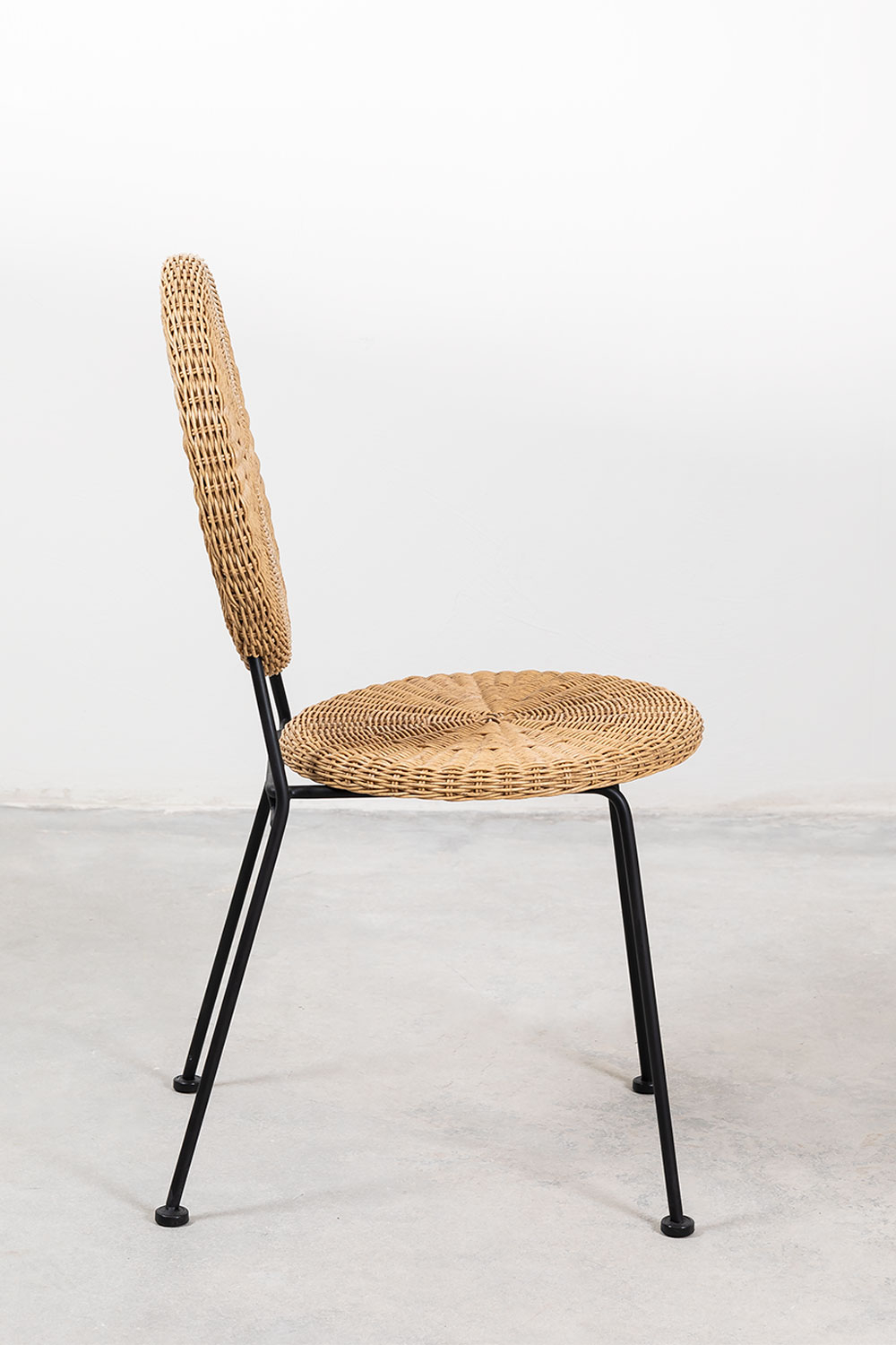 Synthetic Wicker Garden Chair Venno SKLUM