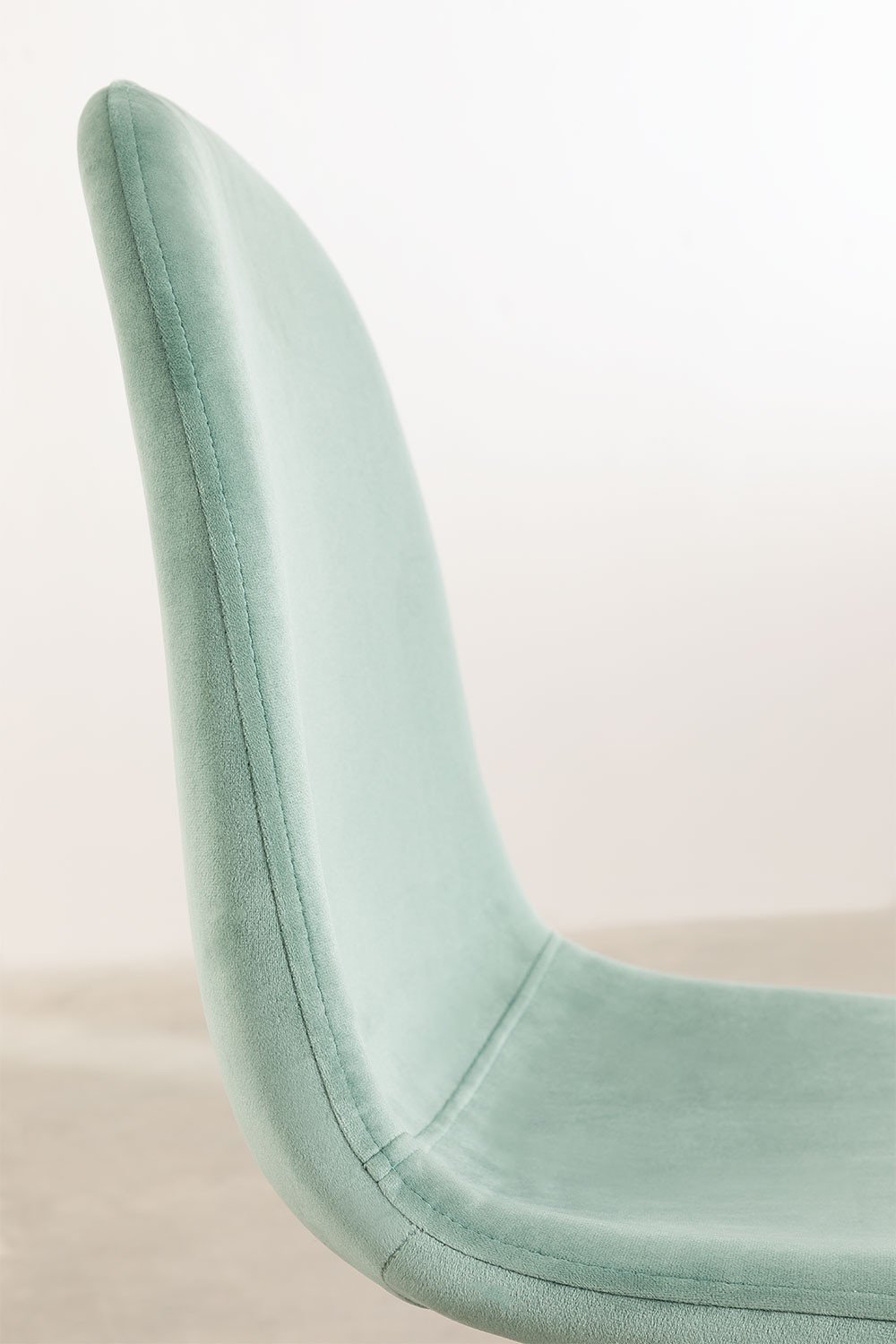 Glamm velvet office chair, gallery image 5