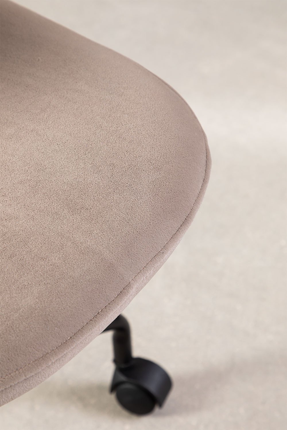 Glamm velvet office chair, gallery image 5
