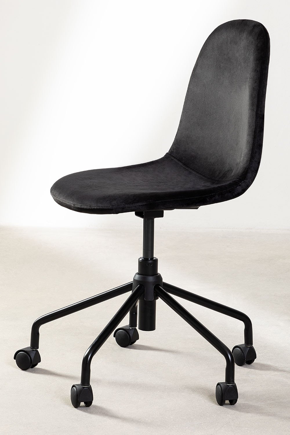 Glamm velvet office chair, gallery image 3