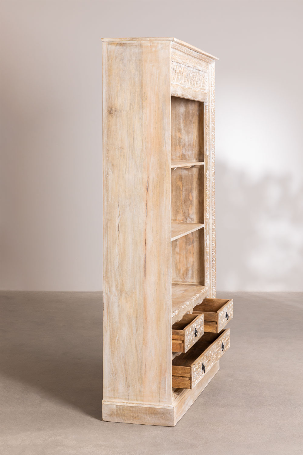 Bookcase in Madeira Karachi Style SKLUM