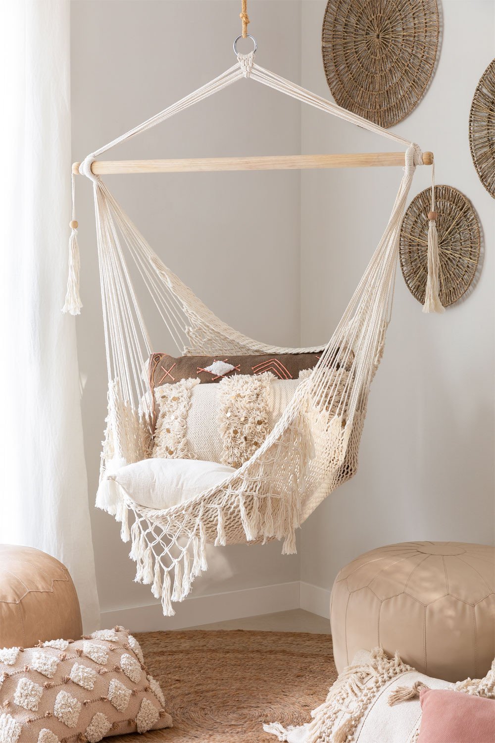 Thana bamboo hanging chair, gallery image 4