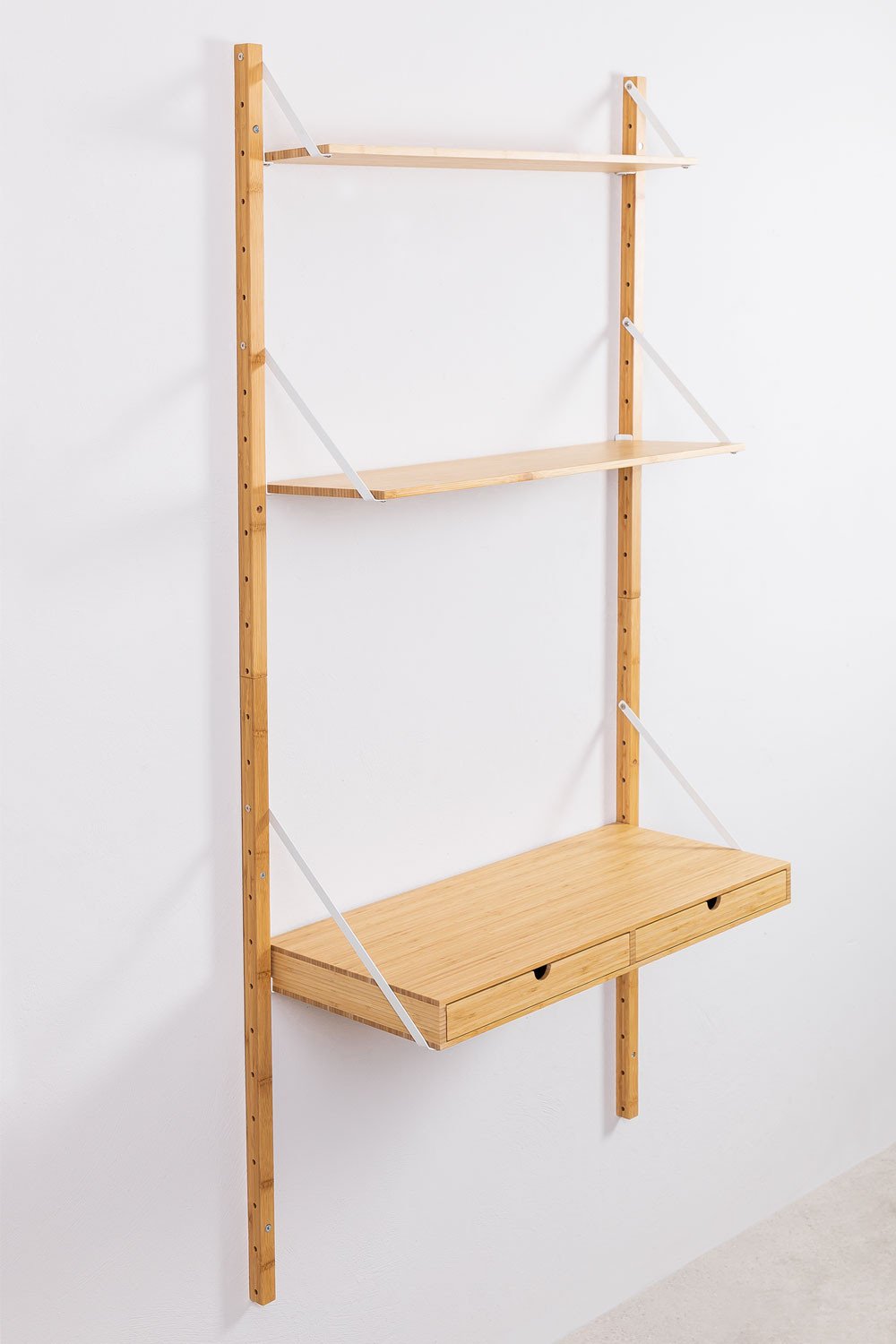 Bamboo Modular Wall Shelves Kolex, gallery image 2